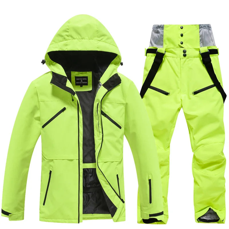 Unisex Skianzug | Zweiteiliges Set mit Jacke und Hose