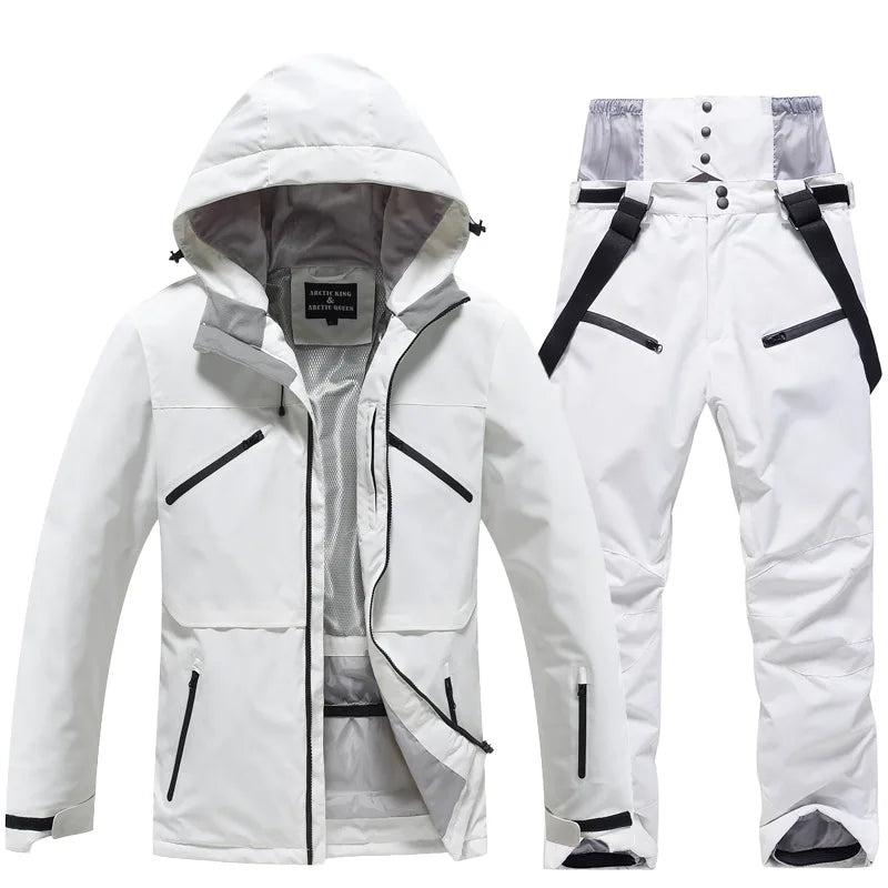 Unisex Skianzug | Zweiteiliges Set mit Jacke und Hose