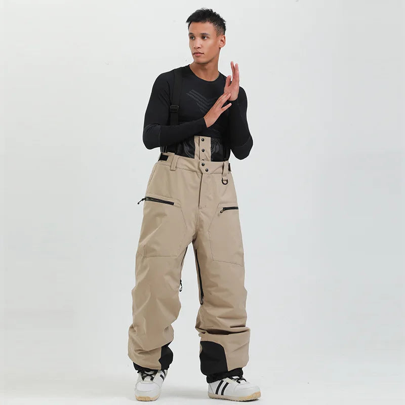 Unisex Skihose | Winter-Outdoor-Ausführung mit Trägersystem
