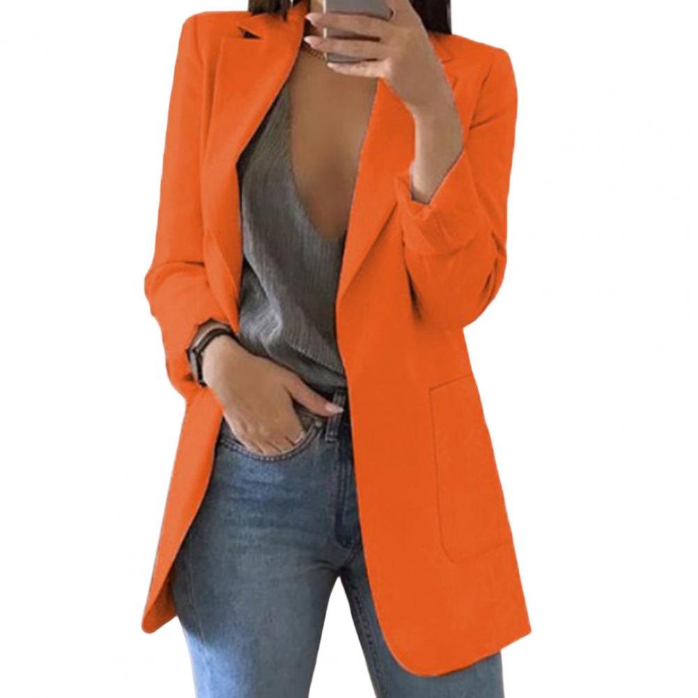 Damen Blazer | gerade Form mit langen Ärmeln