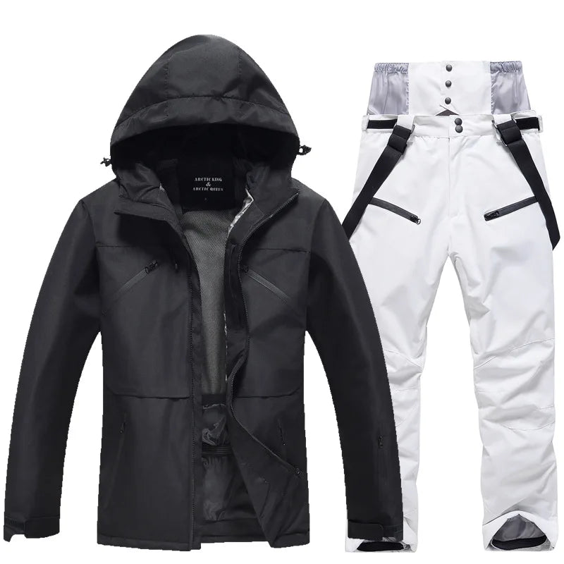 Unisex Skianzug | Zweiteiliges Set mit Jacke und Hose