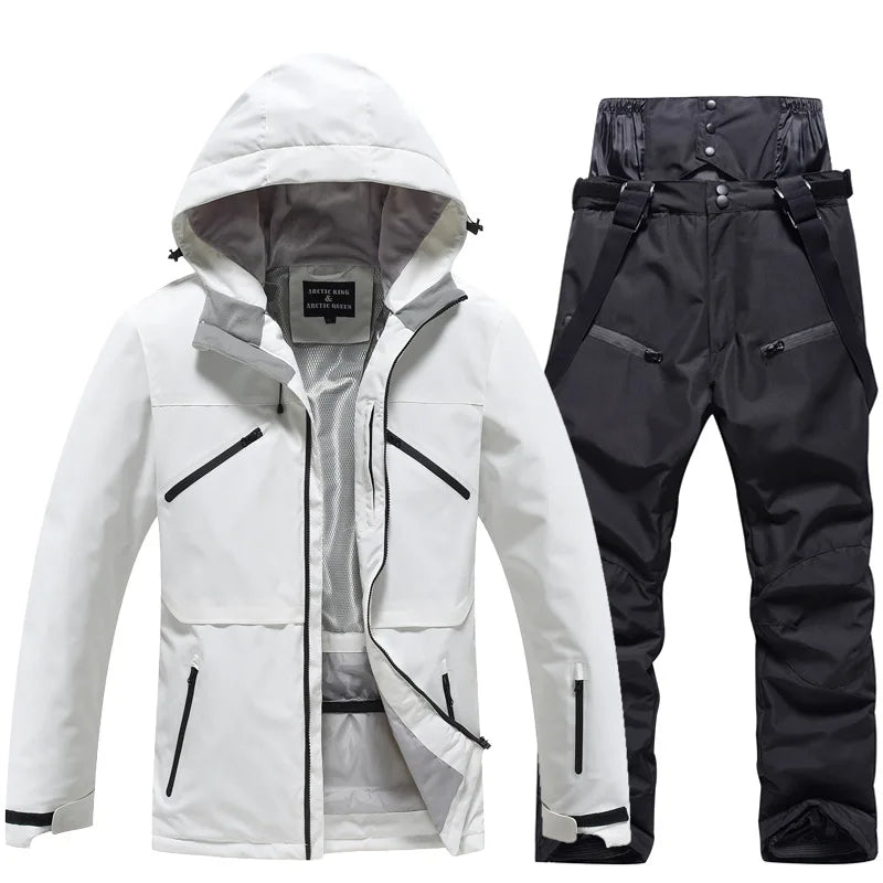 Unisex Skianzug | Zweiteiliges Set mit Jacke und Hose