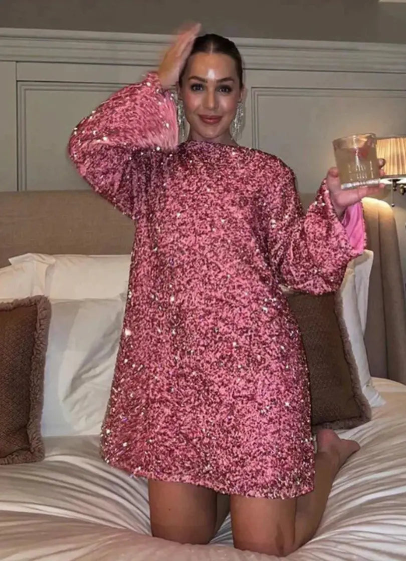 Damen Minikleid | gerade Silhouette mit klarer Unterkante