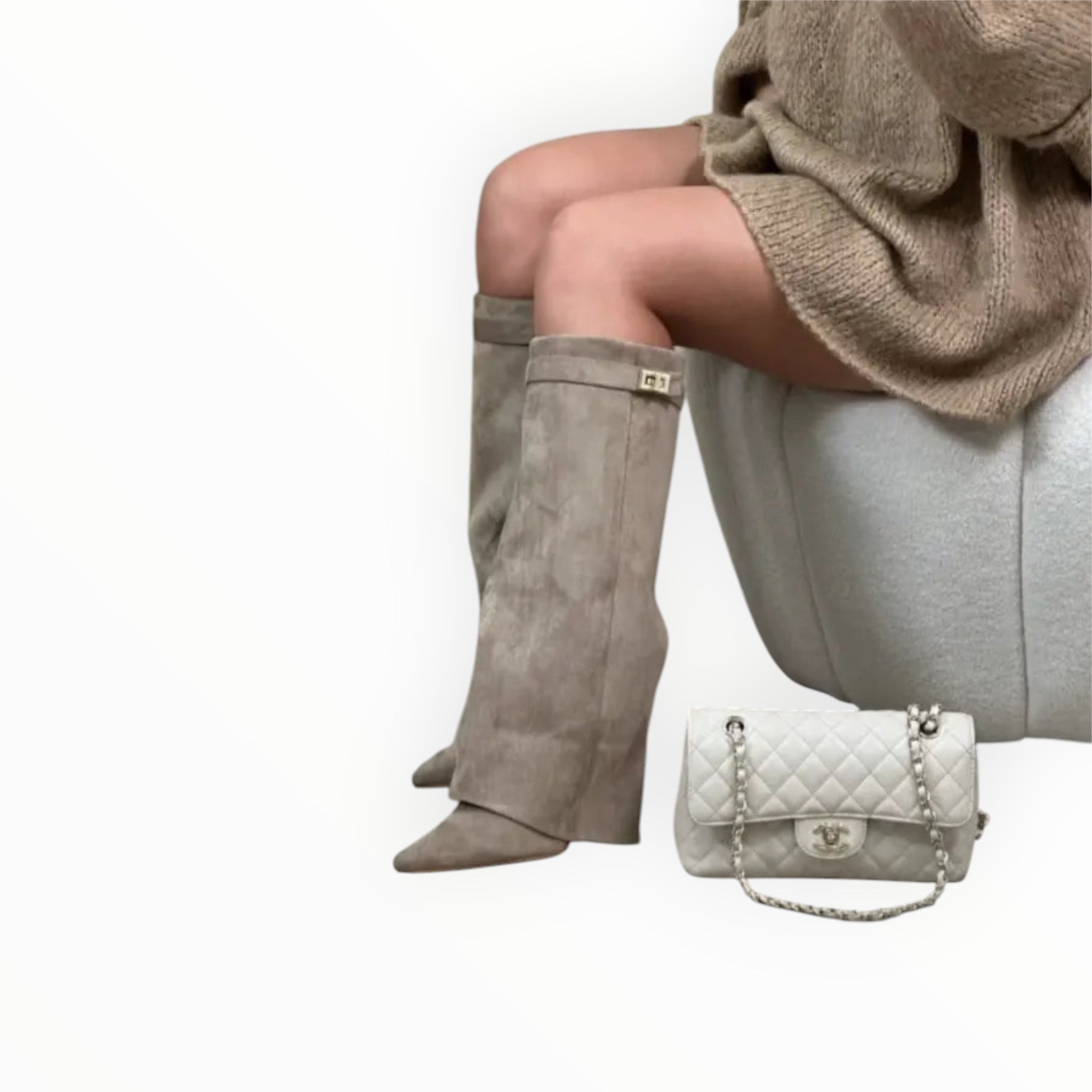 Damen Stiefel | Schlanke lange Form mit stabiler Konstruktion