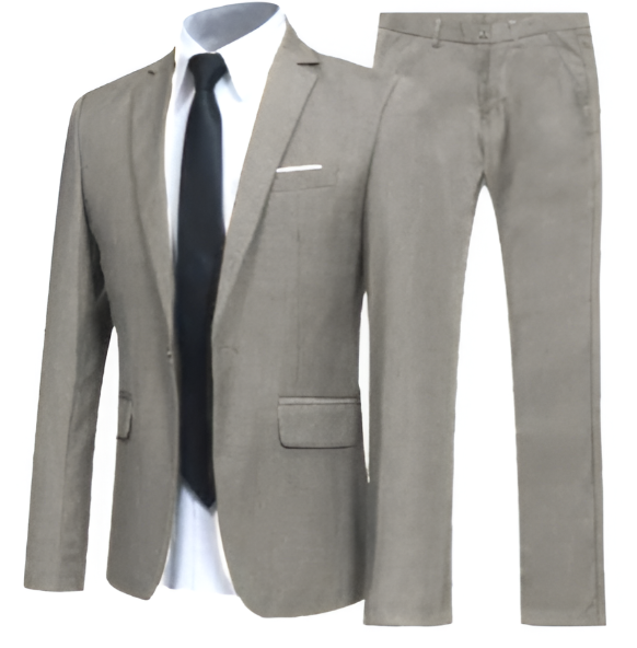 Herren Anzug | zweiteiliges Set mit schlanker Passform