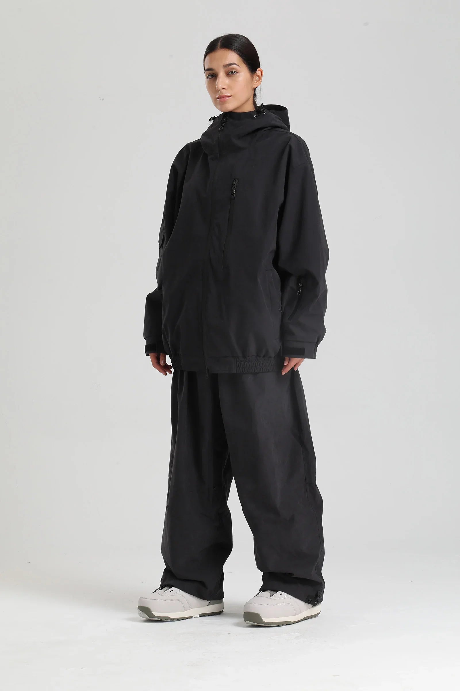 Unisex Skianzug | Strukturierte Jacke mit gerader Hosenführung