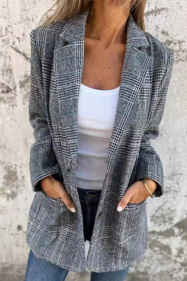 Blazer Damen | Reverskragen mit verlängerter Form