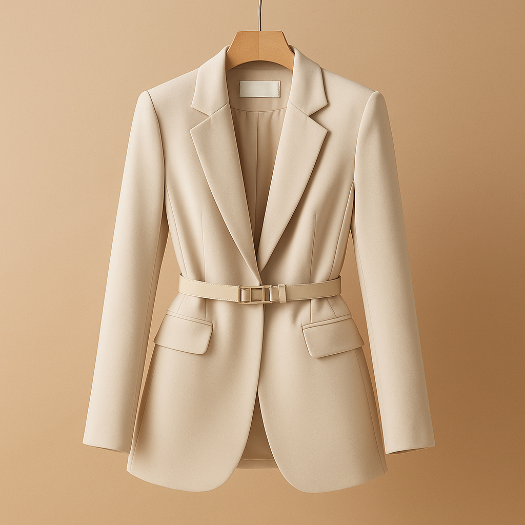Blazer Dames | Rechte Front met Reverskraag