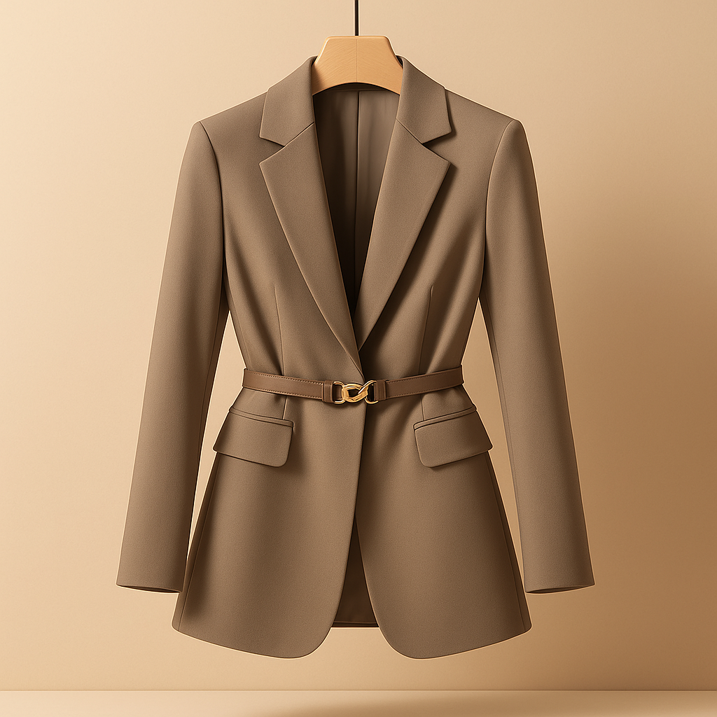 Blazer Dames | Rechte Front met Reverskraag