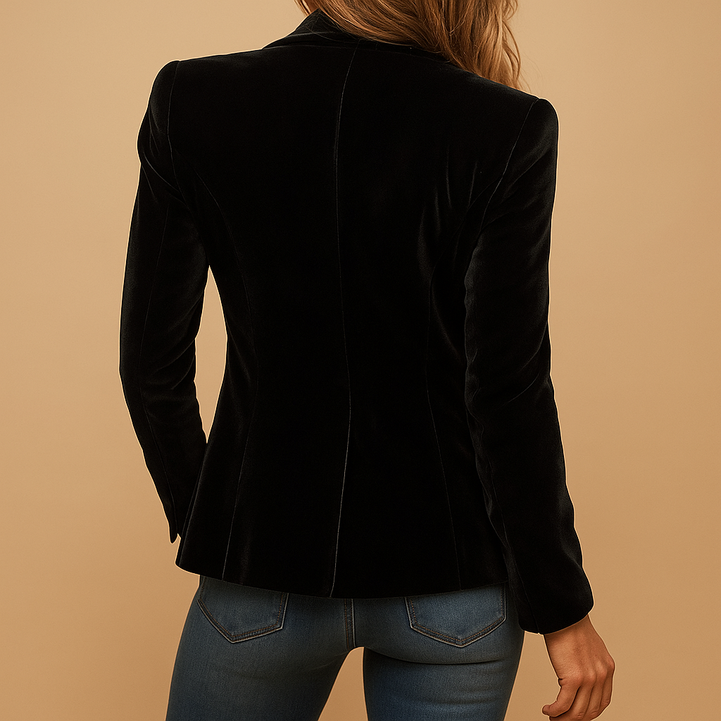 Blazer Dames | Retro Front met Klassieke Snit