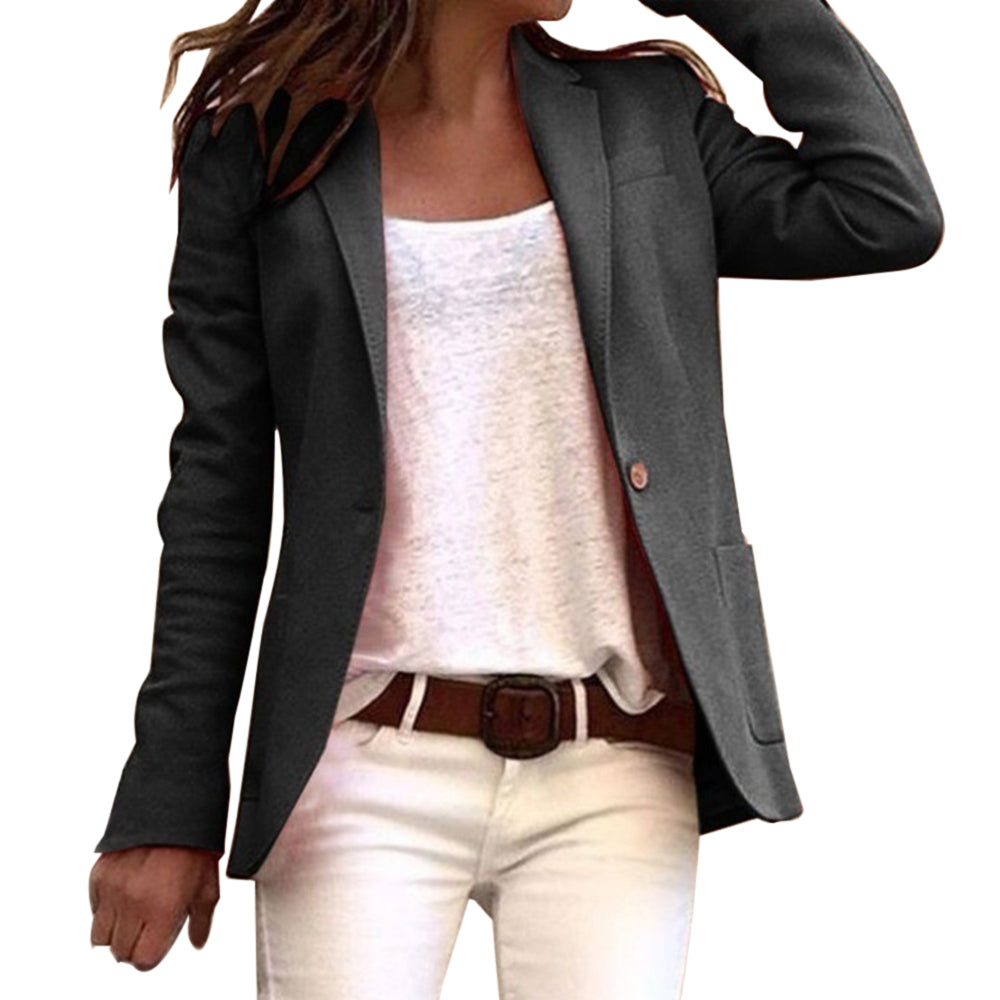 Damen Blazer | schmal geschnitten mit langen Ärmeln